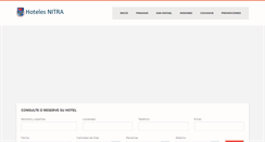 Desktop Screenshot of hotelesnitra.com.ar